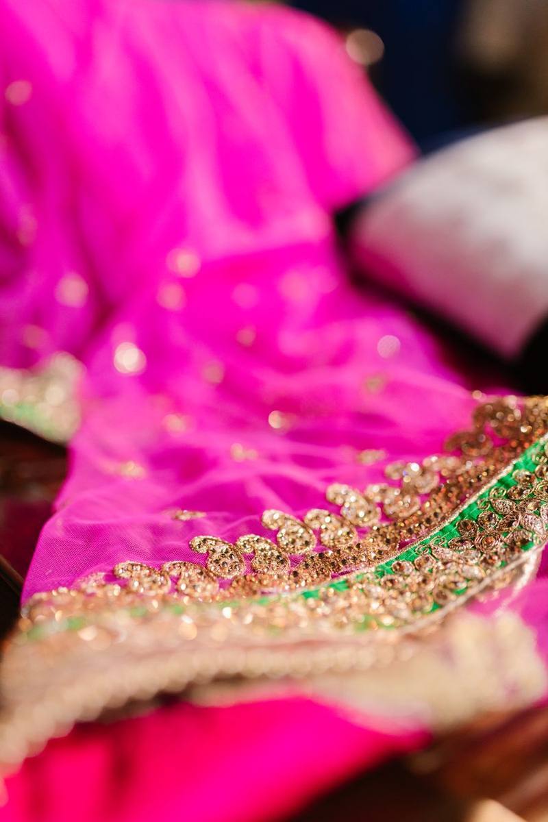 Embroidered Net fabric
